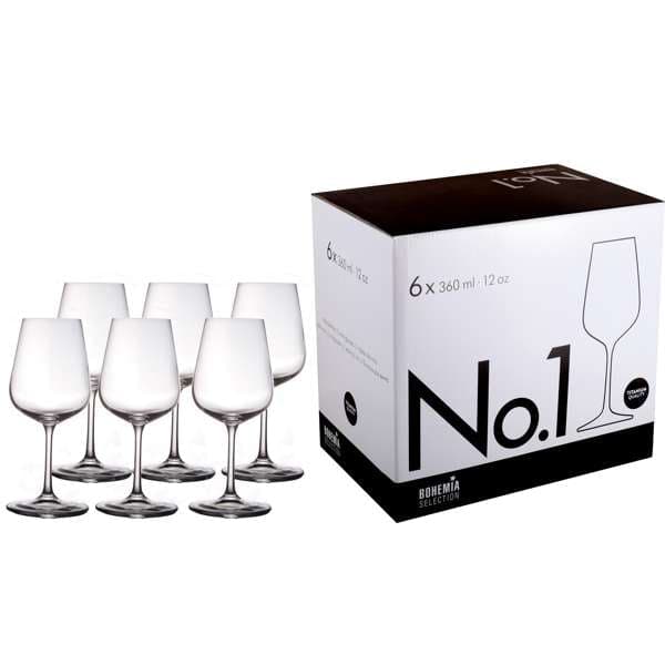 Bohemia No. 1 Wine Glass 360ml (6).