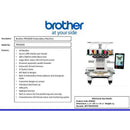 Pr1055x Brother 10 Needle Embroidery.