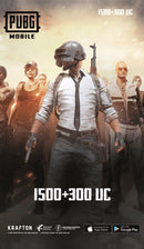 PUBG Mobile Unknown Cash - 1500 + 300 Uc