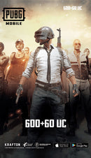 PUBG Mobile Unknown Cash - 600 + 60 Uc