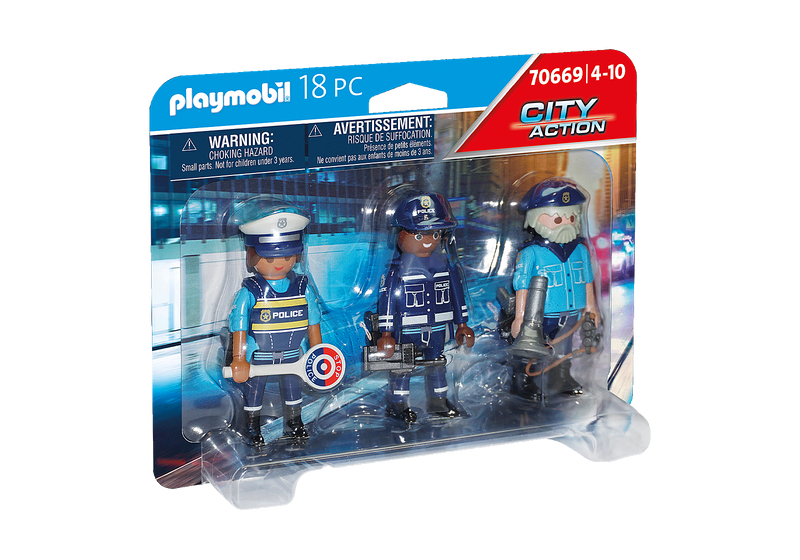 Police Figure Set.