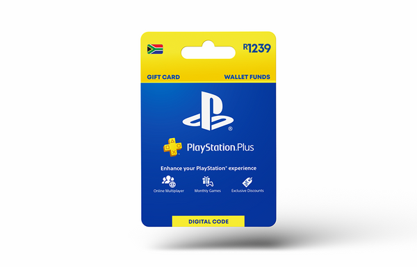Sony Playstation® Plus Gift Card - R1239