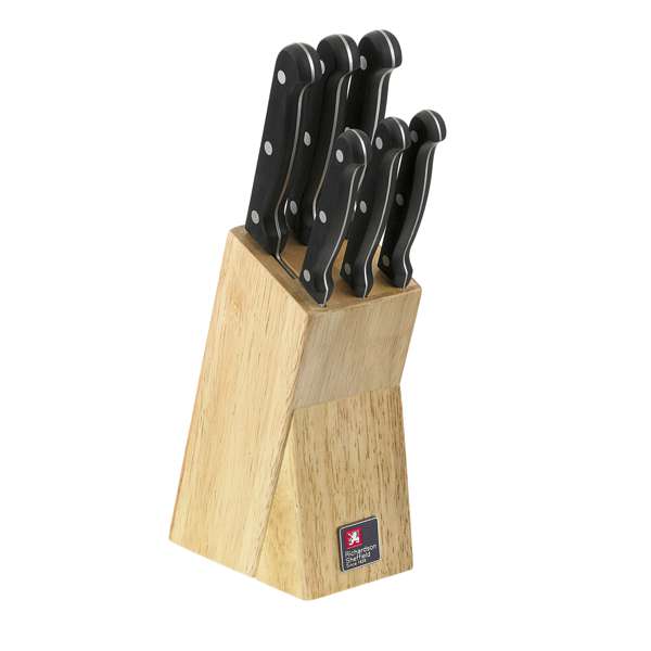 Richardson Sheffield Artisan 6 pce Knife Set Wood.