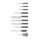 Richardson Sheffield Artisan 15pce knife set Black.
