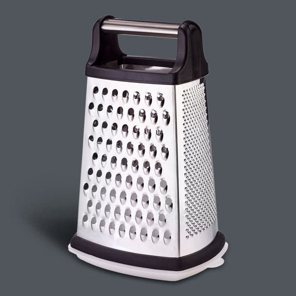 Grater with storage unit.