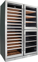 Snomaster 3 Door Stainless Steek Wine Chiller
