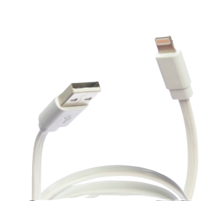 Omg Flat Lightning Cable, White.