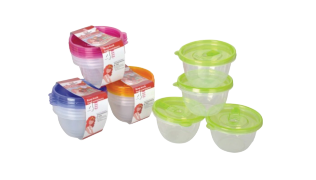 4pc Round Food Container.