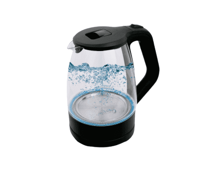 1.7 Litre Glass Cordless Kettle.