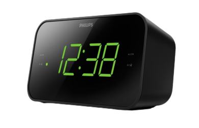 Philips Big Display Fm Clock Radio.