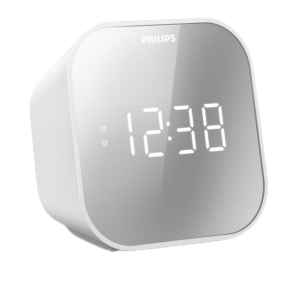 Philips Mirror Fm Usb Clock Radio.