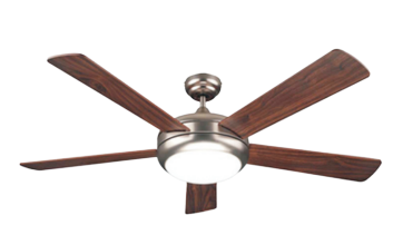 52” Ceiling Fan With Remote.