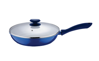 28cm Frypan With Lid.