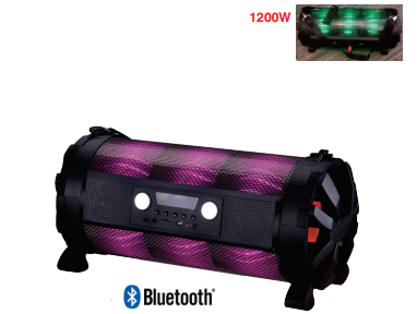 Hip Hop Boom Blaster With Bluetooth Speaker.