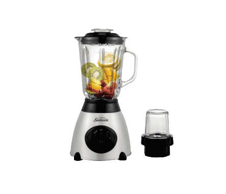 1.5 Litre Stainless Steel Blender With Grinder.