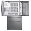Samsung 600L Nett Frost Free French Door Fridge With Auto Water And Ice Dispenser – Real Stainless
