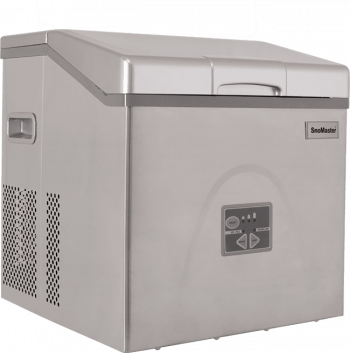 SnoMaster 20 Kg Portable Ice Maker-Stainless Steel