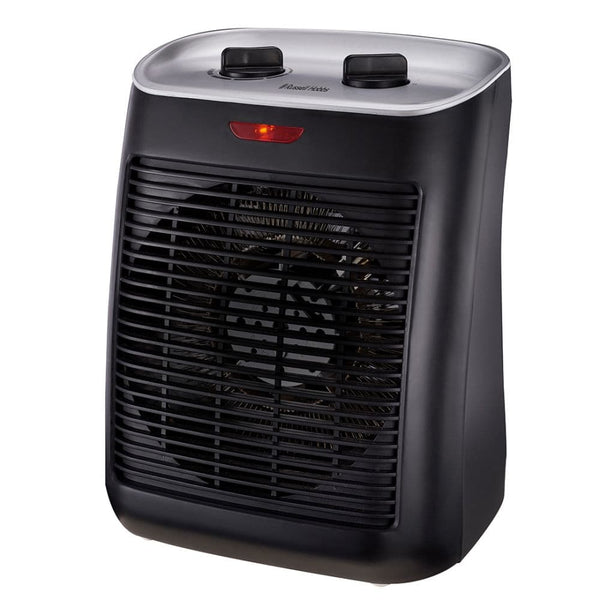 Black Eco Fan Heater.