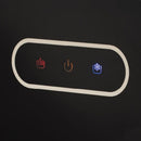 Black Glass Standing Water Dispenser.