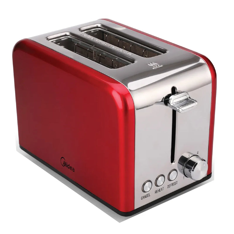 Midea 2 SLICE RED TOASTER