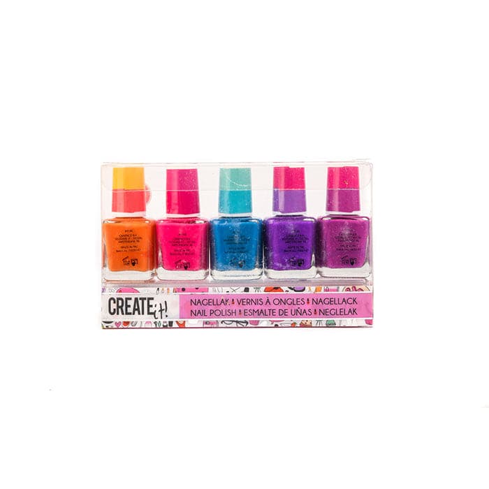 Create It! Nail Polish Color Changing 5 Pack.