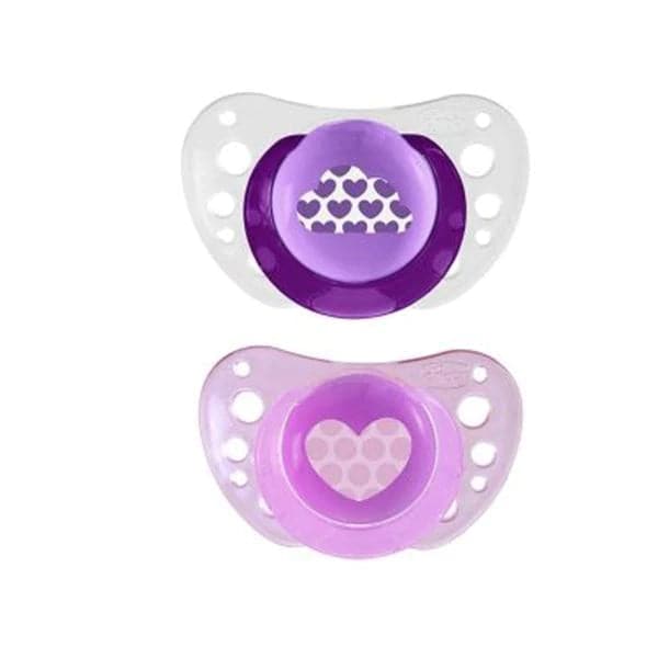 SOOTHER PHYSIO A/PINK SIL 6-16M 2PC/CASE.