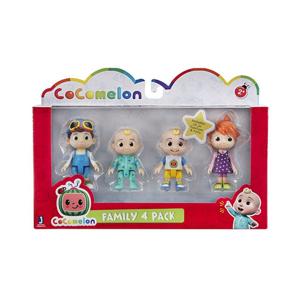 Cocomelon Family Figure 4 Pack.