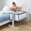 Next2Me Air Co-Sleeper Crib Stone.