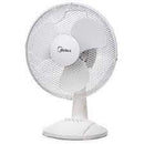 Midea 12" ANTI-WOBBLE TABLE FAN - WHITE