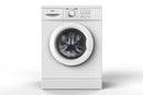 Midea 6KG FRONT LOADER - WHITE