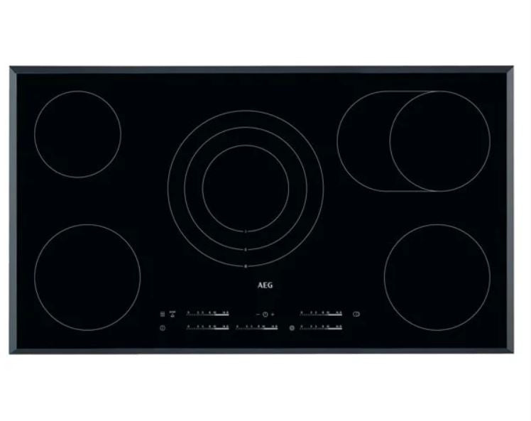 AEG Hobs 90cm Ceran 5 zone slide touch control