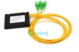 1 X 4 Way Fiber Splitter Fc/pc.