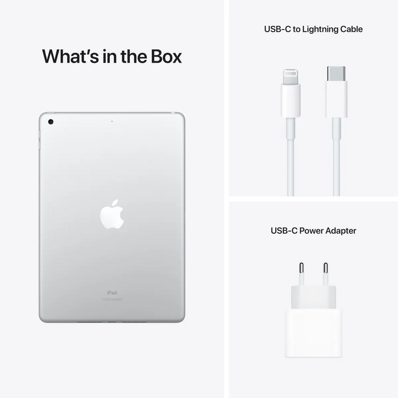 iPad 10.2-inch (9th gen) Wi-Fi 256GB - Silver.
