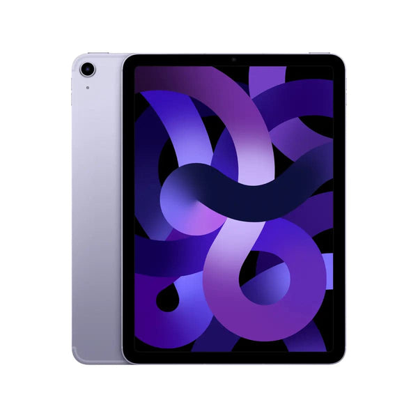 iPad Air (5th Gen) Wi-Fi + Cellular 256GB - Purple.
