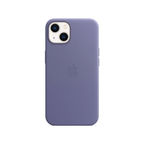 Apple Leather Case with MagSafe for iPhone 13 mini - Wisteria.