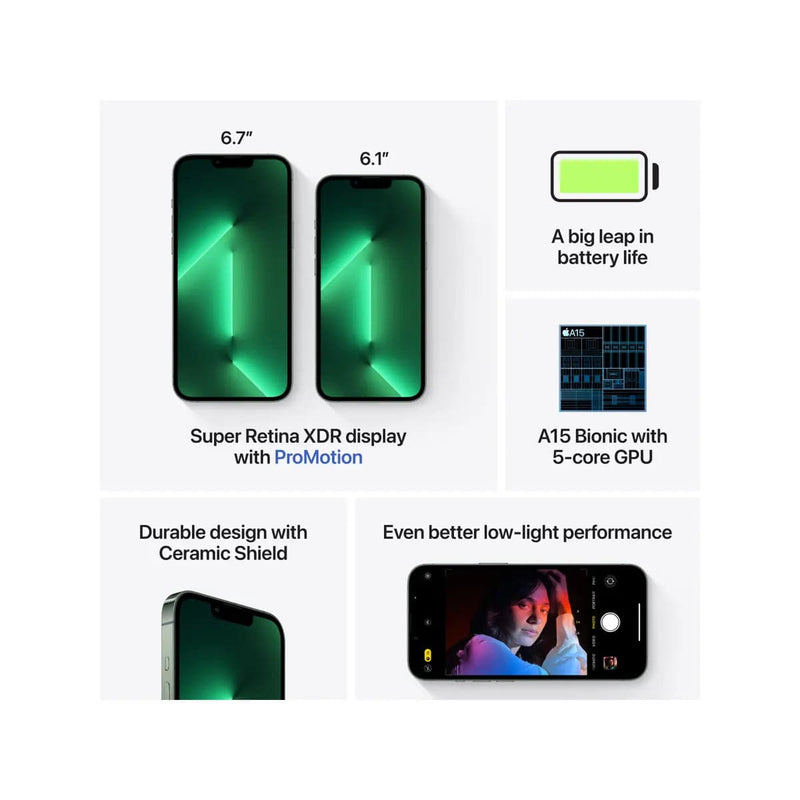 apple iphone 13 pro max 512gb alpine green
