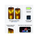 iPhone 13 Pro Max 128GB - Gold.