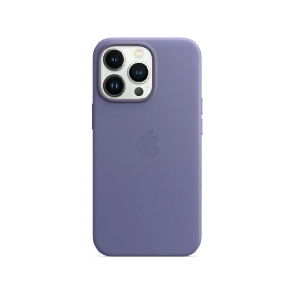Apple Leather Case with MagSafe for iPhone 13 Pro Max - Wisteria.