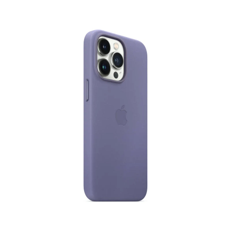 Apple Leather Case with MagSafe for iPhone 13 Pro Max - Wisteria.