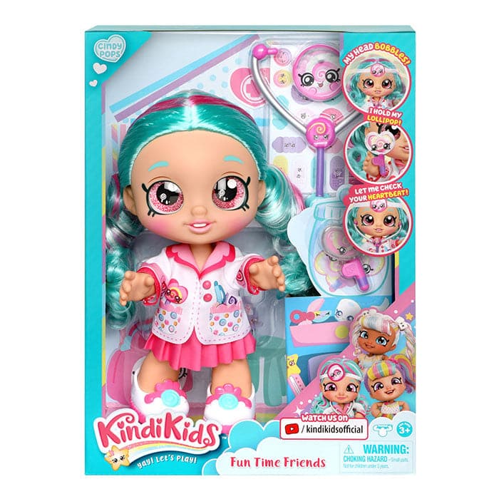 Kindi Kids Fun Time Doll - Cindy Pops