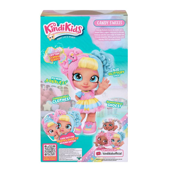 Kindi Kids Toddler Doll- Candy Sweets.