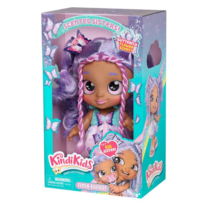 Kindi Kids Toddler Doll- Flora Flutters.