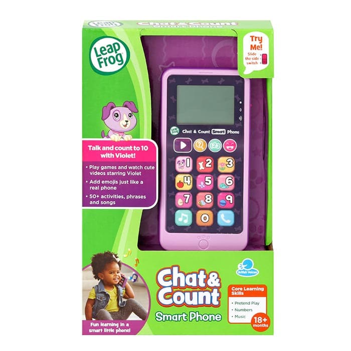 Leapfrog Chat & Count Smart Phone - Purple.