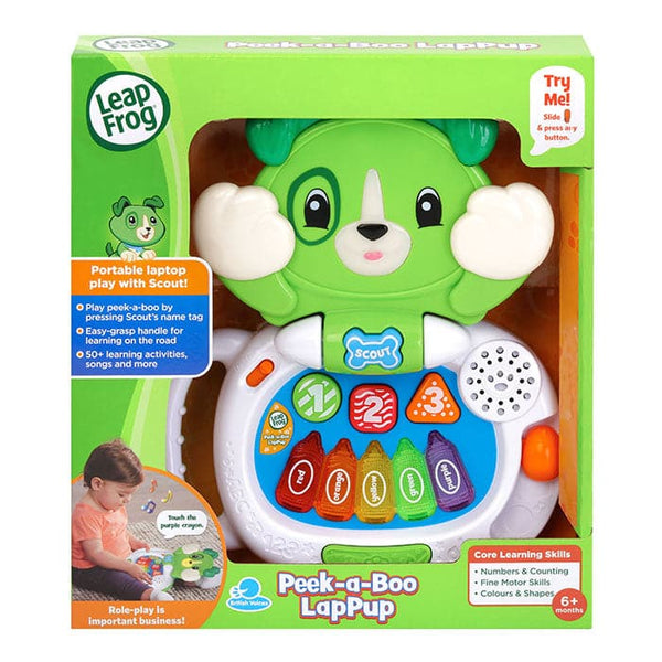 LeapFrog Peek-A-Boo LapPup - Scout.