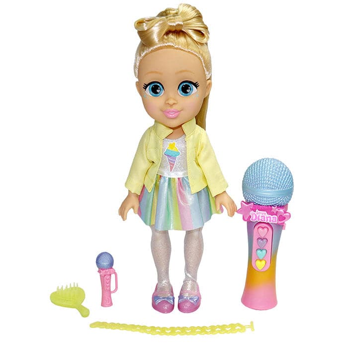 Love Diana Sing Along Doll With Mic - Candy Town Song.