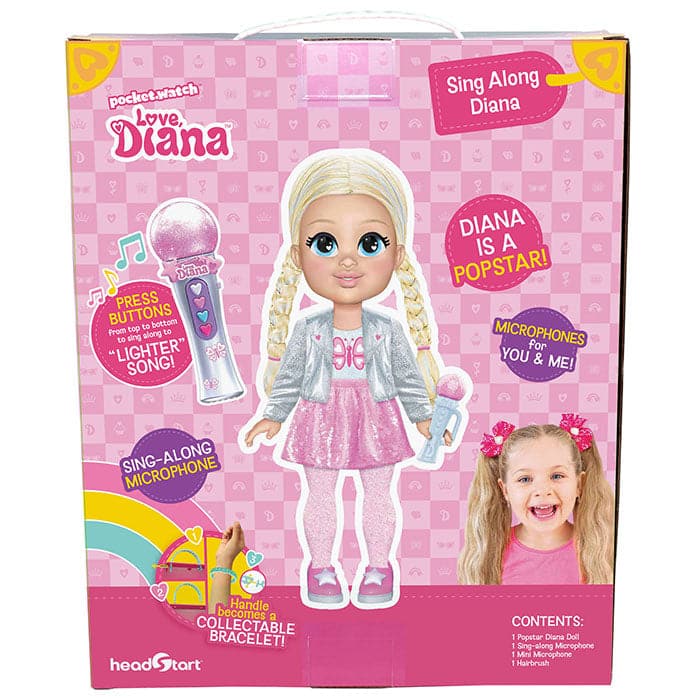 Love Diana Sing Along Doll With Mic - Lighter Song.