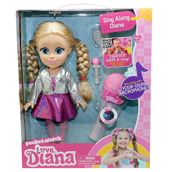 Love Diana Sing Along Doll With Mic - Lighter Song.