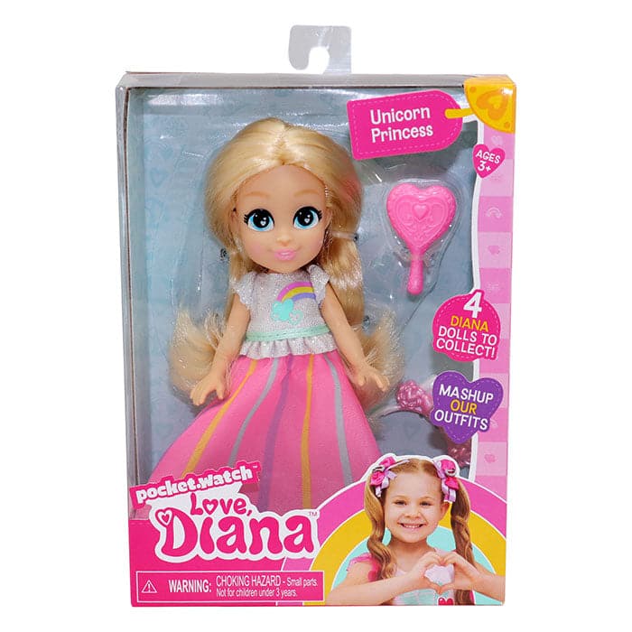 Love Diana 15cm Unicorn Princess.