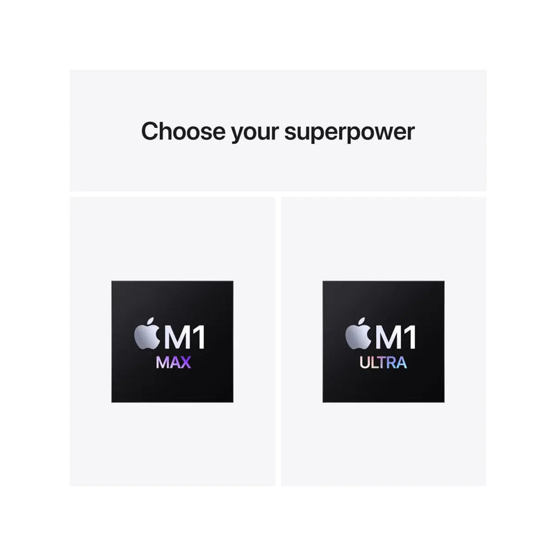 Mac Studio | Apple M1 Max chip | 512GB SSD.