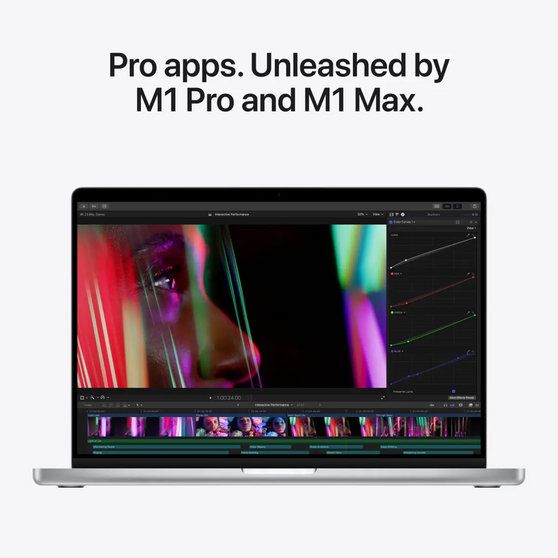 MacBook Pro 14-inch | Apple M1 Pro chip | 1TB SSD - Silver.